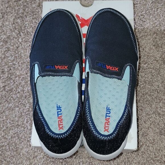 Xtratuf Yellowtail Royal Blue Espadrille Slip On Womens Loafer Shoes 8.5 - Picture 9 of 16